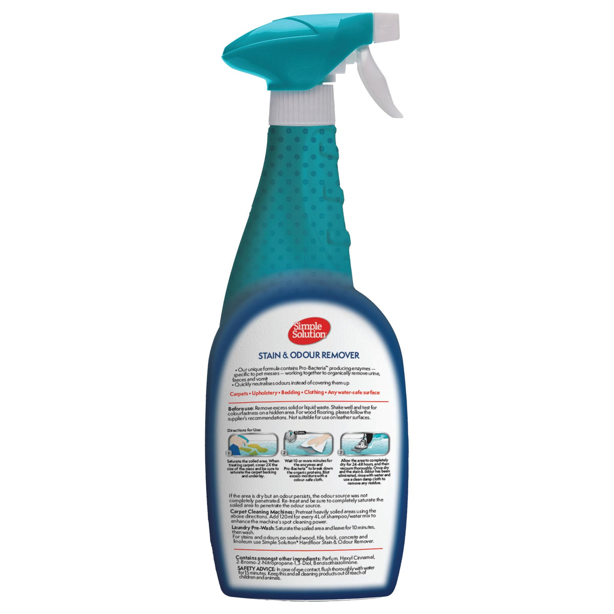 Simple Solution Pet Stain and Odour Remover for Cats 4 litre