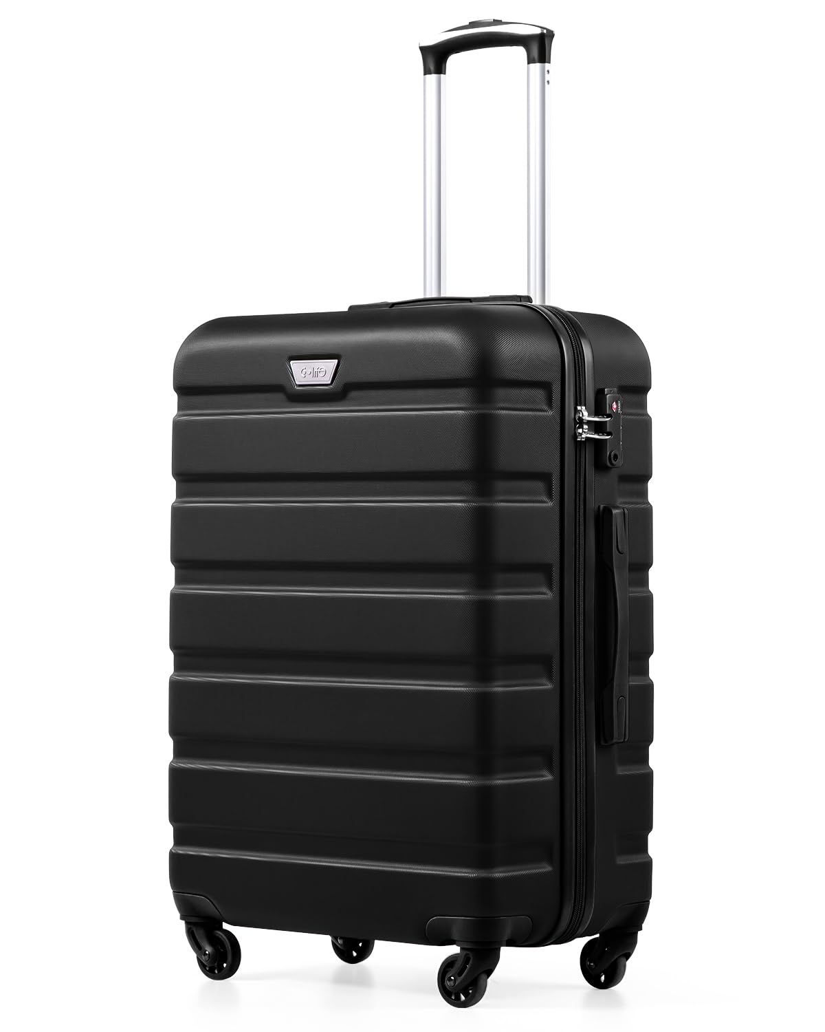 COOLIFE 28 Inch Large Suitcase, ABS+PC, Lightweight Hard Shell Luggage