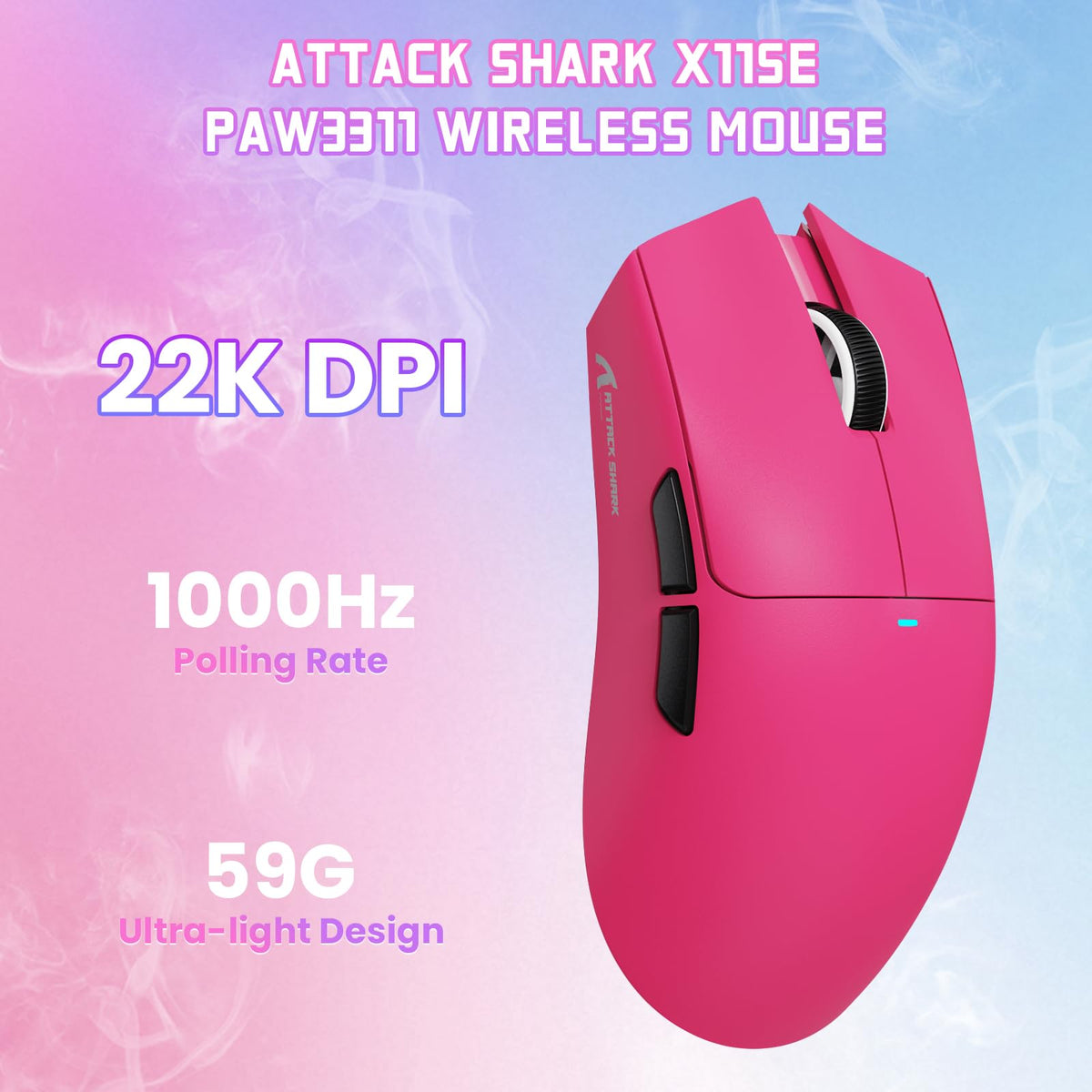 ATTACK SHARK X11 SE Wireless Gaming Mouse for PC/Xbox/PS/Mac