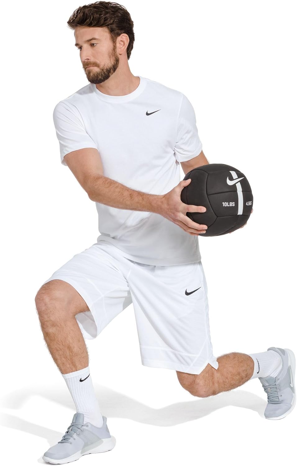 NIKE Men's U Nk Everyday Cush Crew 6pr-bd Socks
