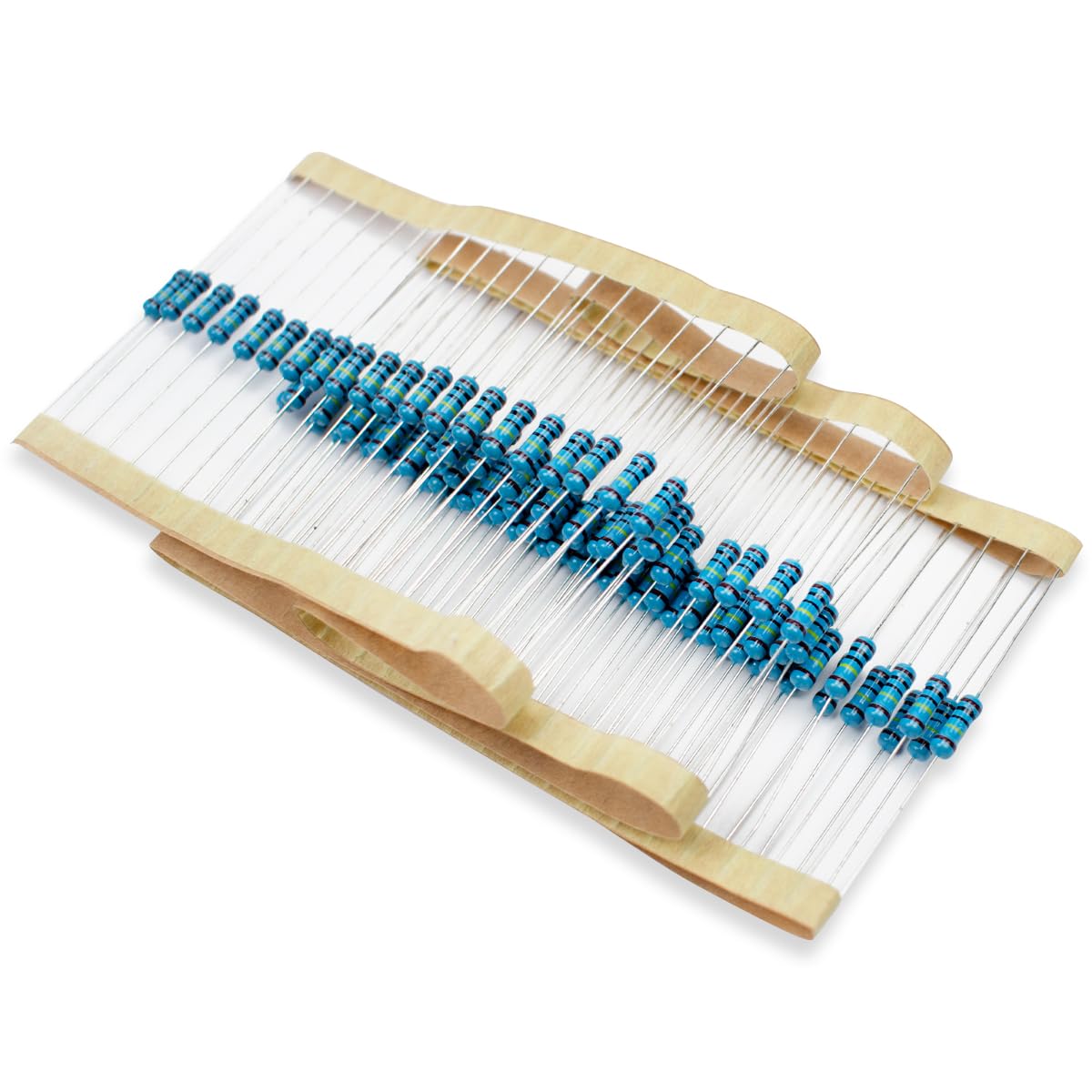 50 Pcs 1W 1% Tolerance 0.1 Ohm Metal Film Resistor Resistance for DIY Project and Experiments
