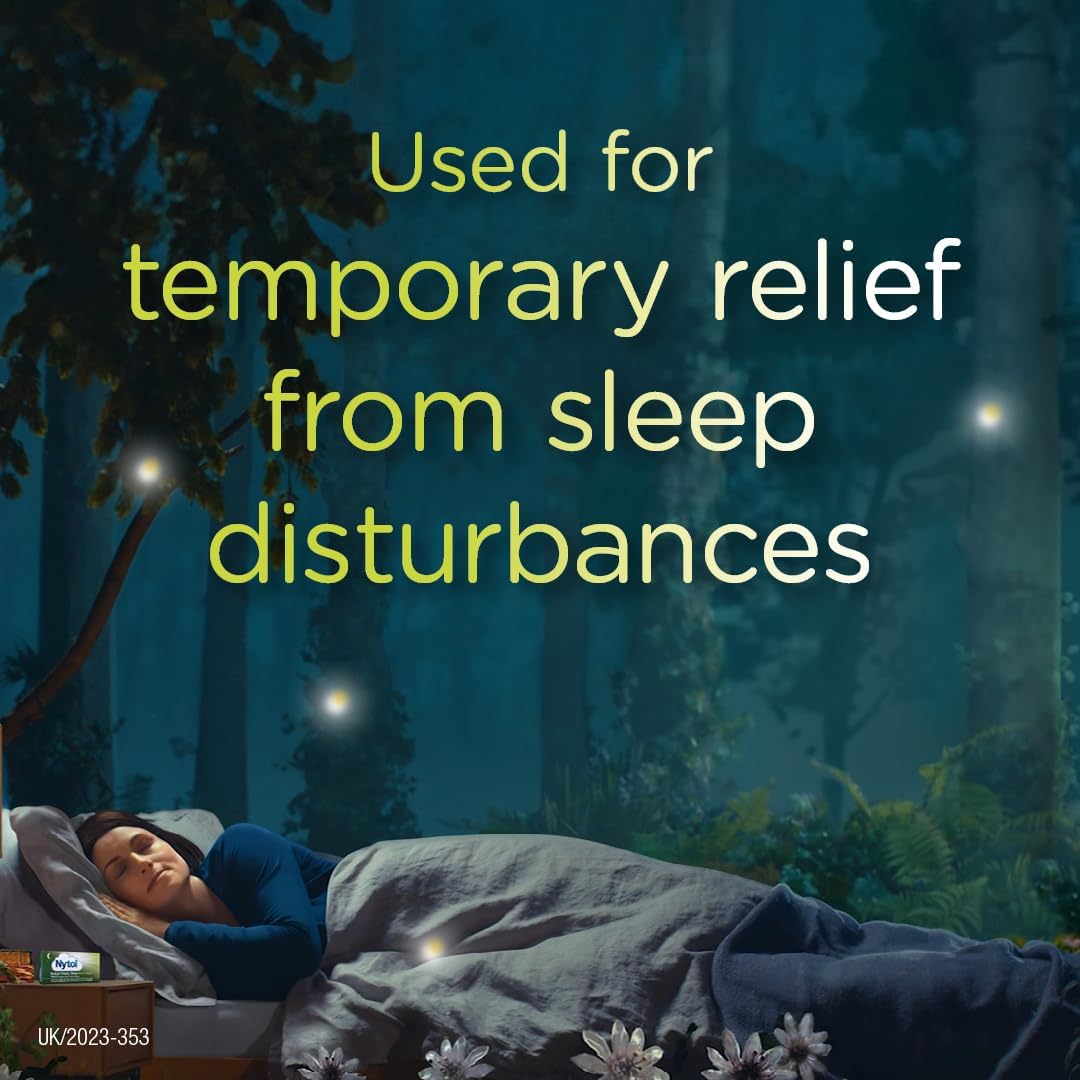 Nytol Herbal Simply Sleep One A Night Tablets - Herbal Remedy with natural active ingredients used to aid restful sleep - 21 Count (Pack of 1)