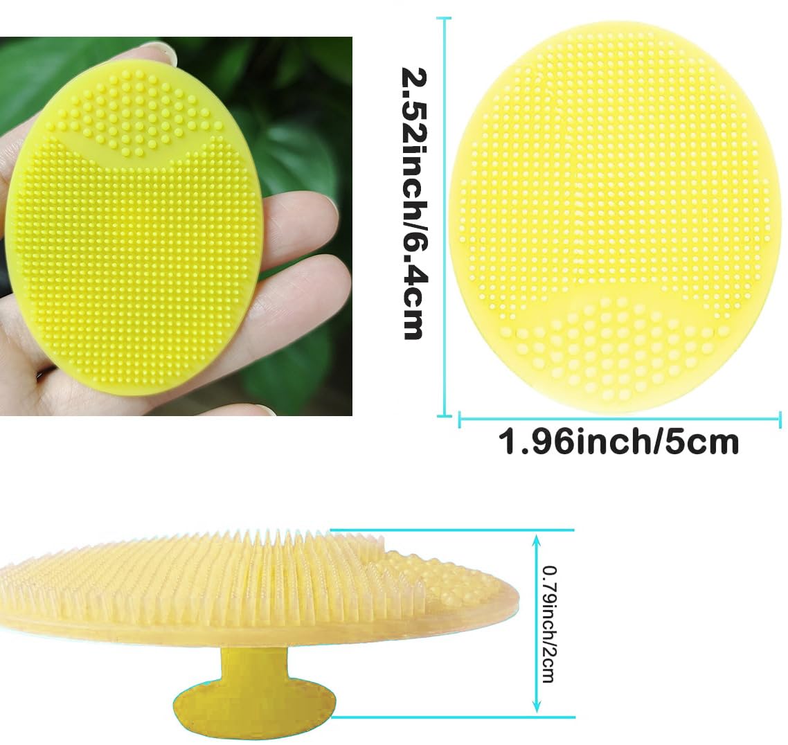 3PCS Baby Hair Brush with Wooden Handle and Comb Set for Newborns & Toddlers | Natural Soft Goat Bristles l Wood Comb l Green Cradle Cap Brush | Ideal for Cradle Cap