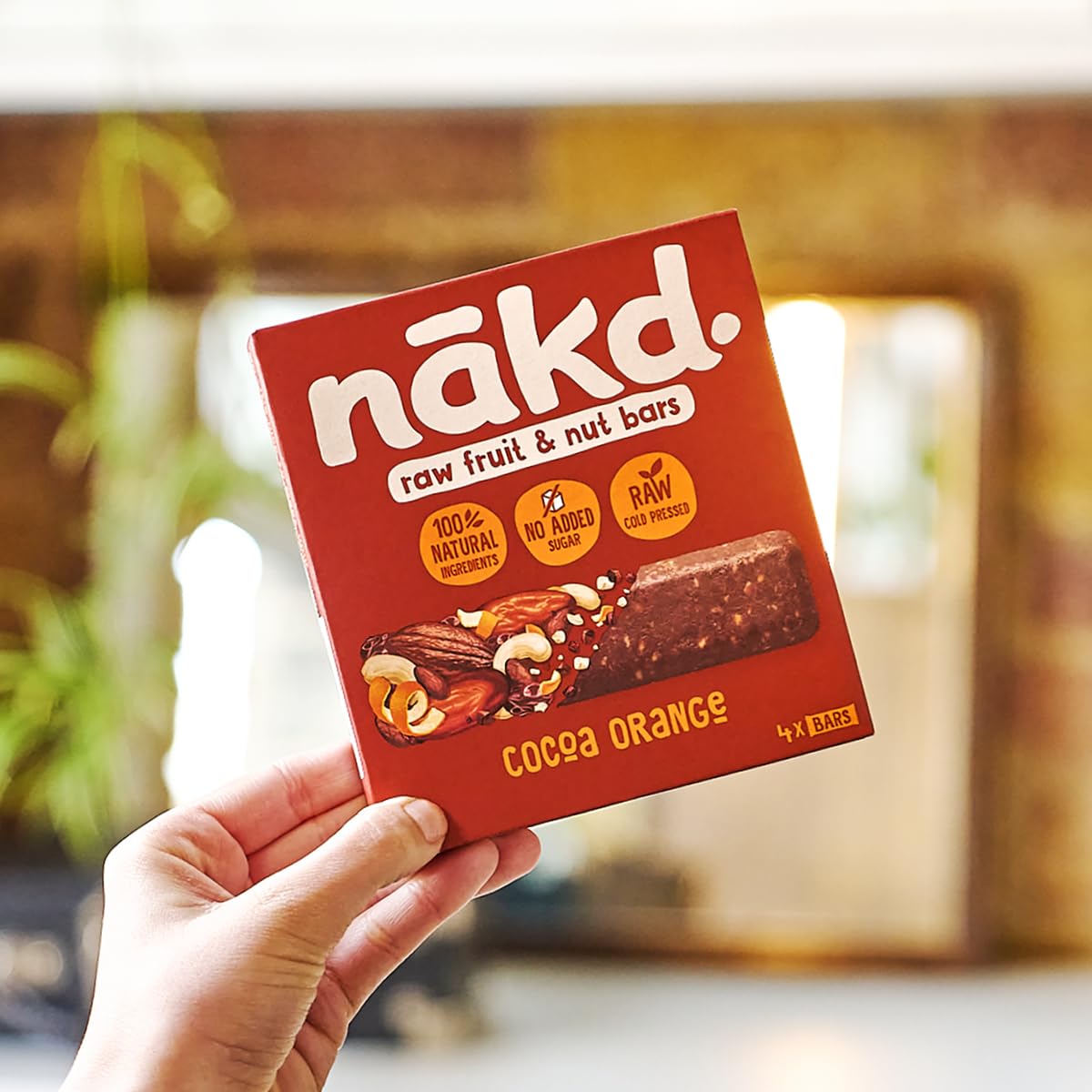 Nakd Bakewell Tart Natural Fruit & Nut Bars - Vegan - Gluten Free - Healthy Snack, 35 g (Pack of 18)
