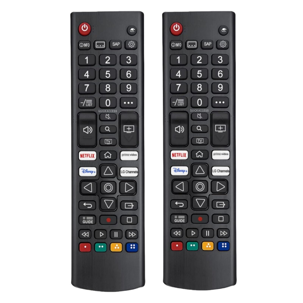Universal Remote for LG TV Remote Control (All Models) Compatible with All L G LED OLED LCD UHD HDTV HDR Webos 4K 8K Smart TV with Netflix,Video,L G Channels Button,Disney Plus