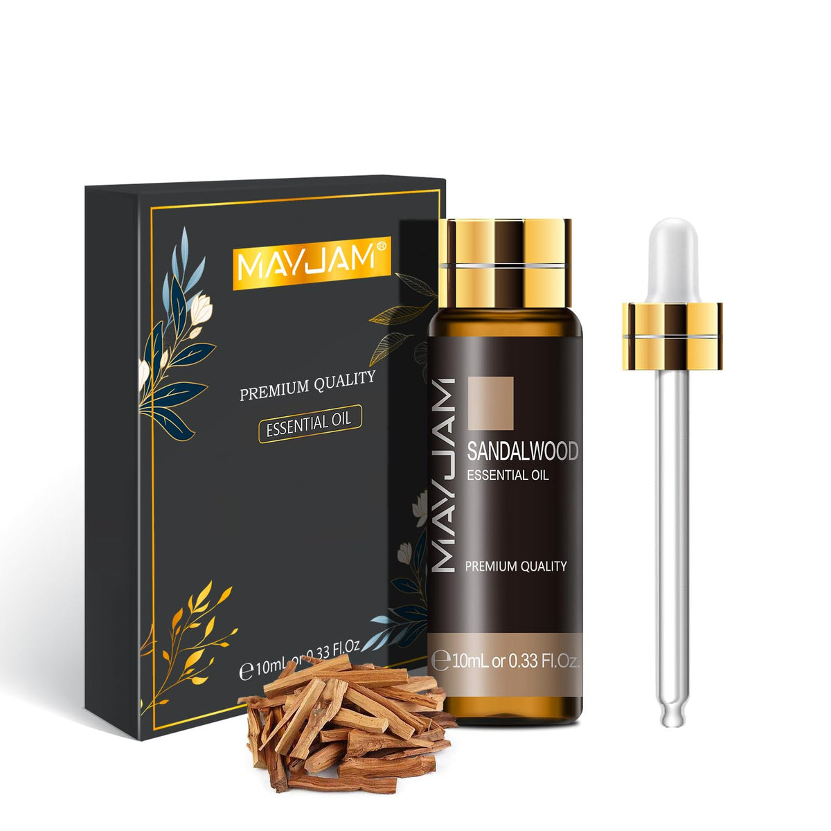 MAYJAM Peppermint Essential Oil 100ML - Premium Diffuser Oil