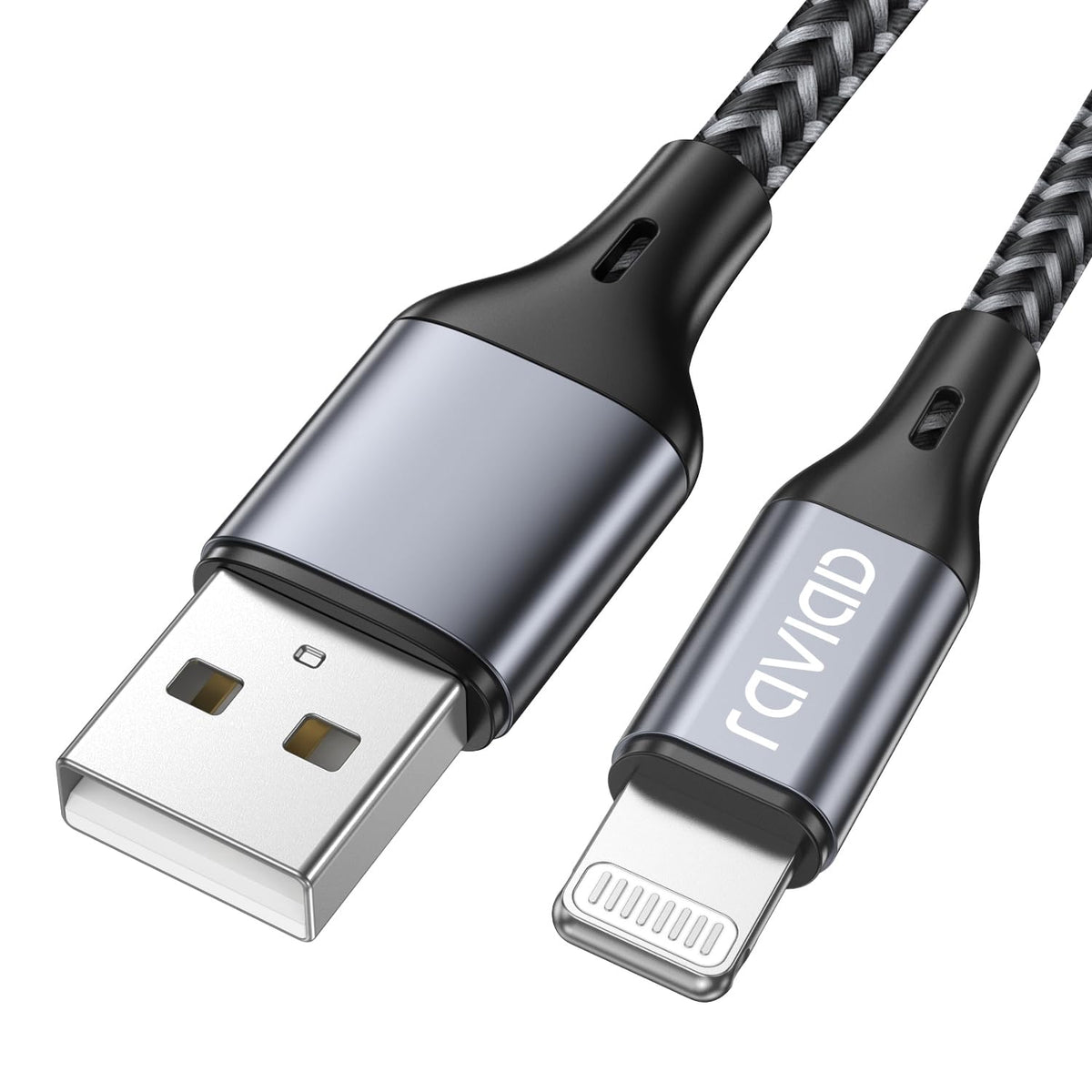 RAVIAD Long iPhone Charger Cable 3M 2Pack MFi Certified Lightning Cable