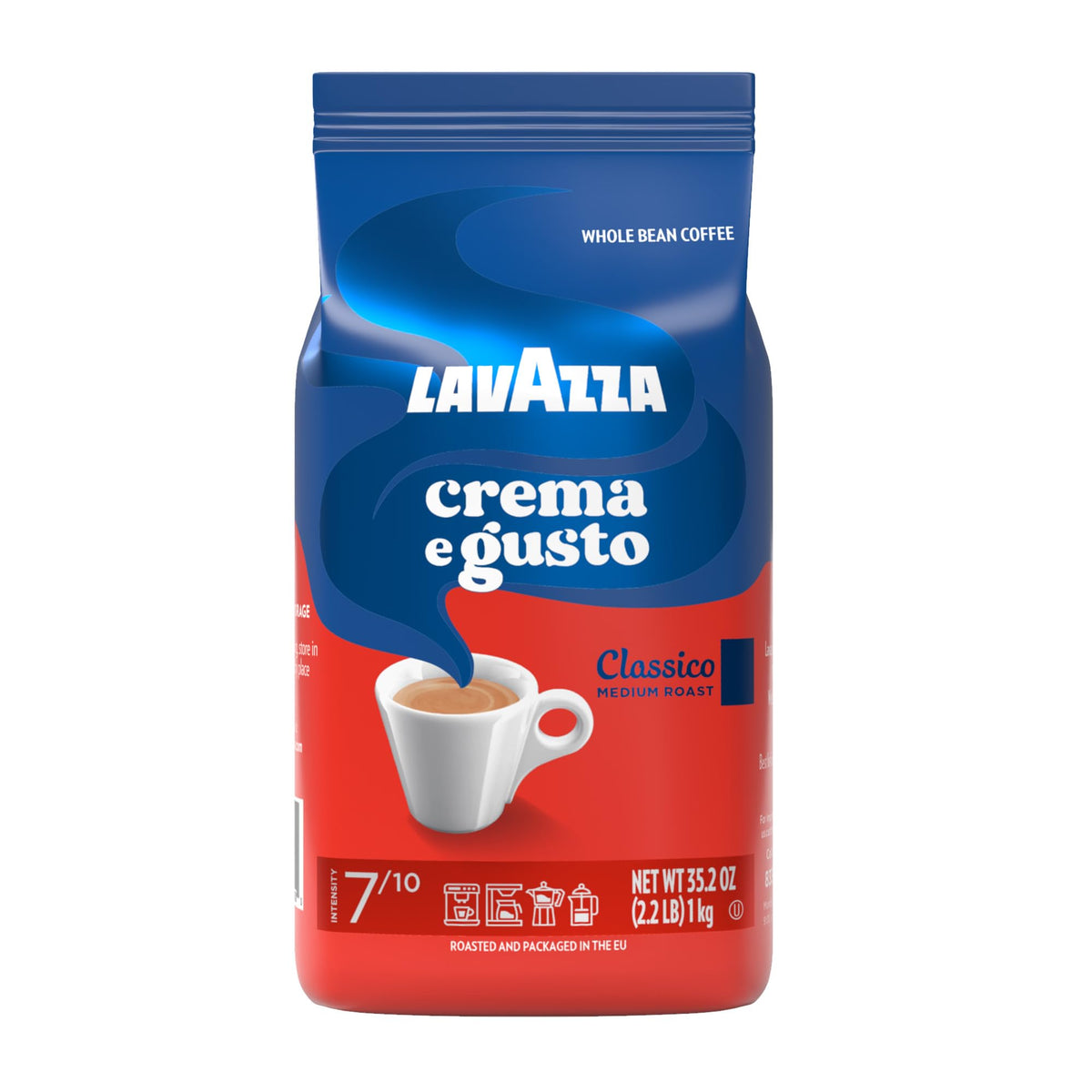 Lavazza CREAM AND AROMA KAWA ZIARNISTA 1000G