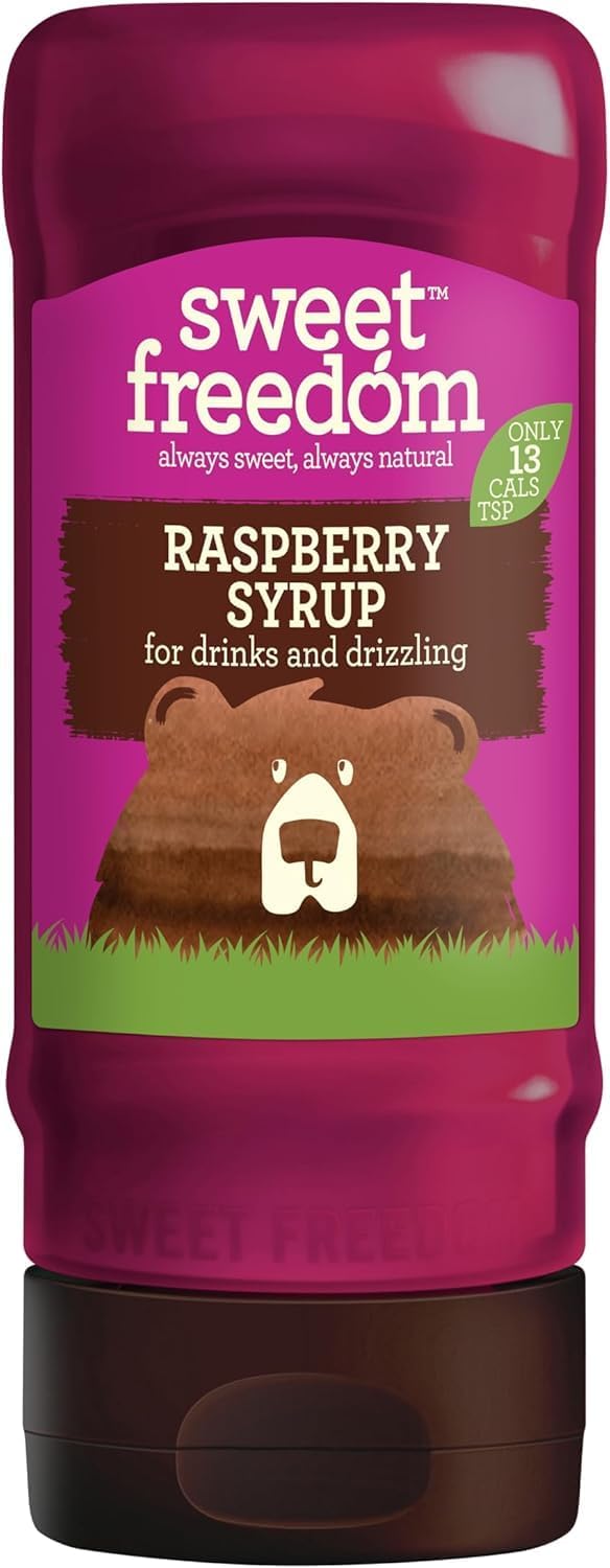 Sweet Freedom Raspberry Syrup 350 g (Pack of 1)