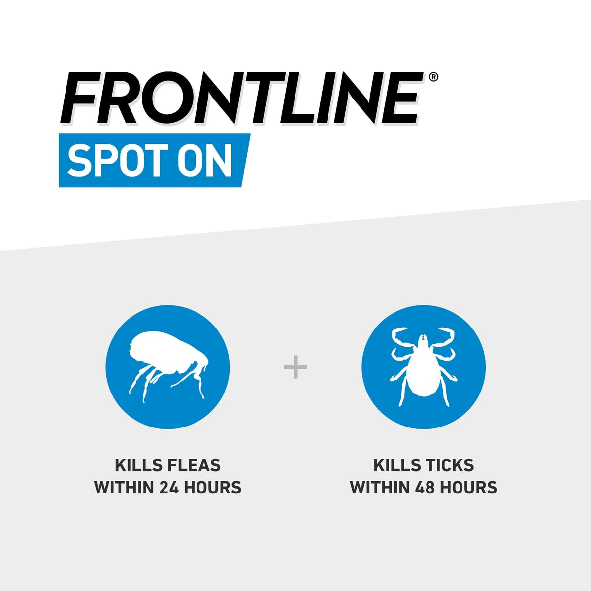 FRONTLINE Spot On Flea & Tick Treatment for Large Dog (20-40kg) 3 Pipettes