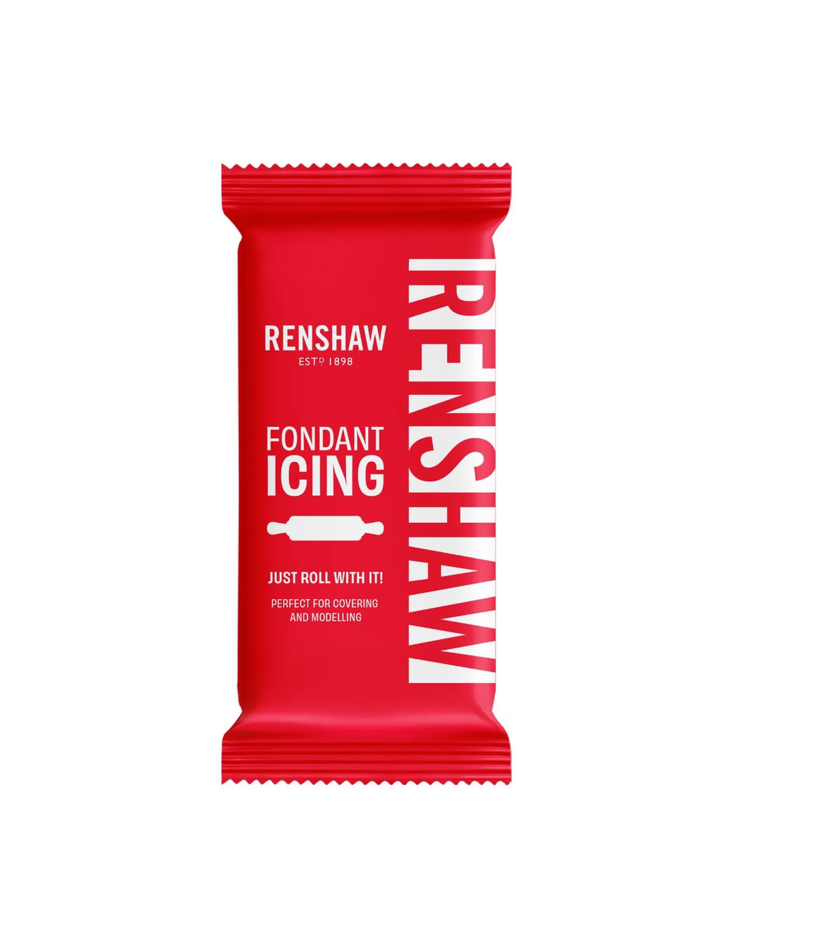 Renshaw White Ready to Roll Fondant Icing, 500 g (Pack of 1)