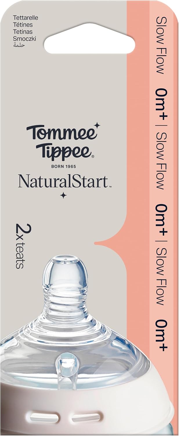 Tommee Tippee Natural Start Baby Bottle Teats Slow Flow
