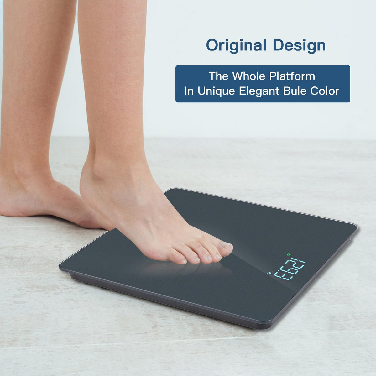 Homebuds Bathroom Scales for Body Weight 28st/400lb High Precision in 0.1lb