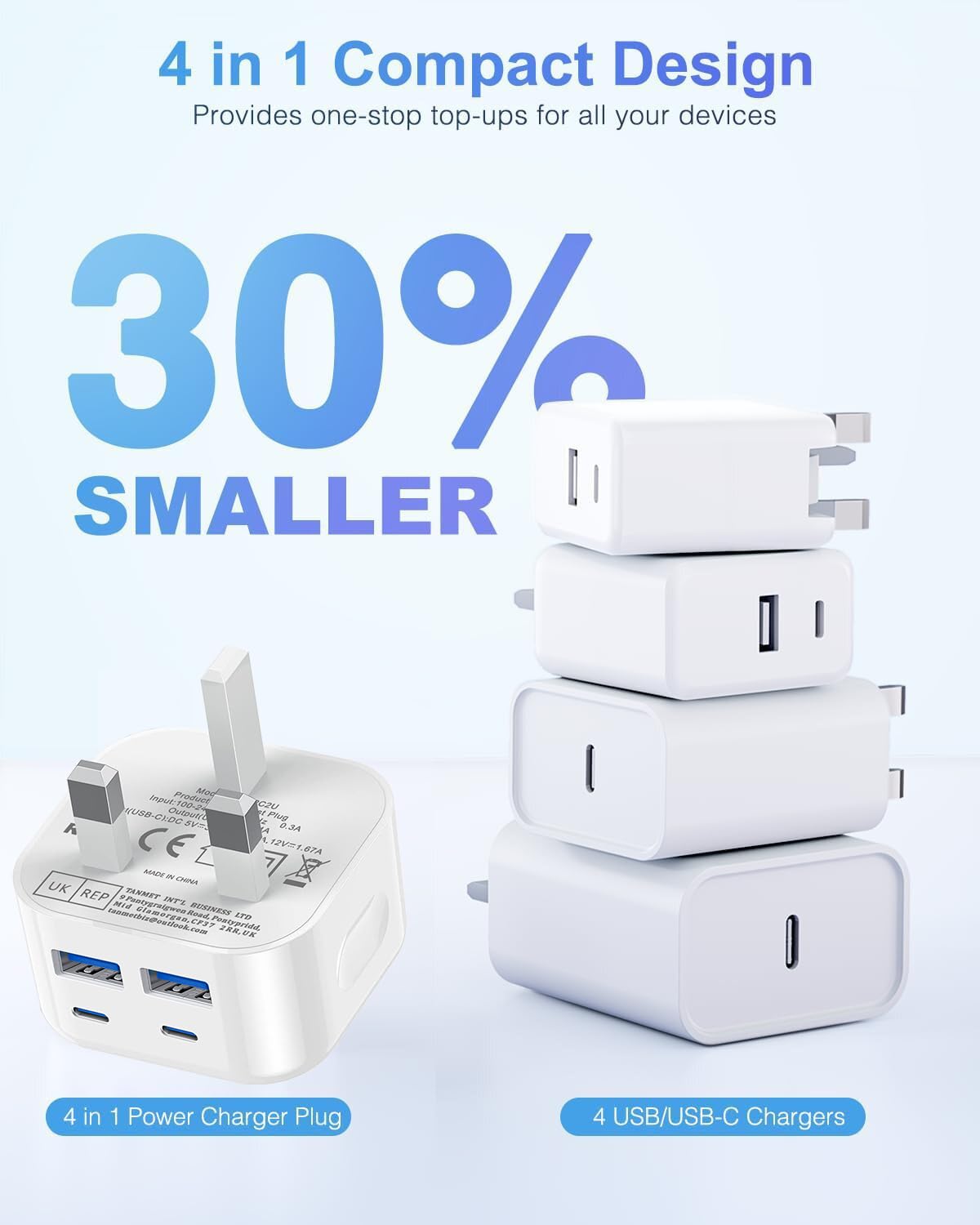 USB Plug UK,USB Charger Plugs Adaptor UK 5W 1A Phone Socket Plugs with USB Port Single Way Mains Charge Head 5V 1AMP Charging Compatible with Old iPhone 13 12 11 SE XS XR X 8 7 6 5 5C,iPad,Watch,3Pack