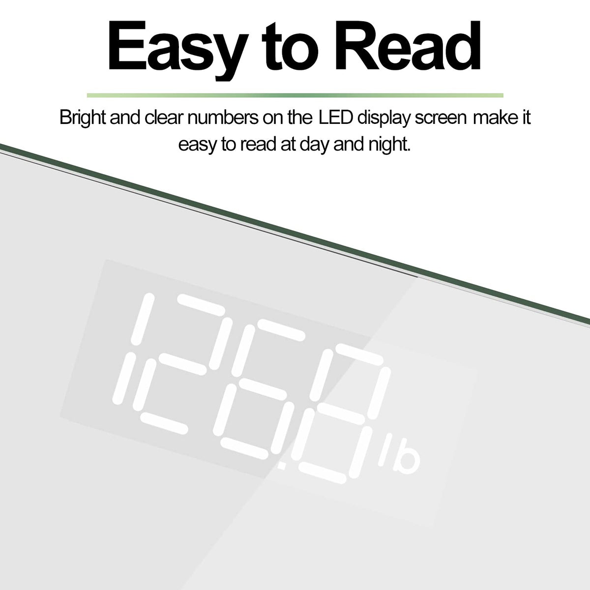 RENPHO Weighing Scales for Body Weight, High Precision, LED Display,Core 1S