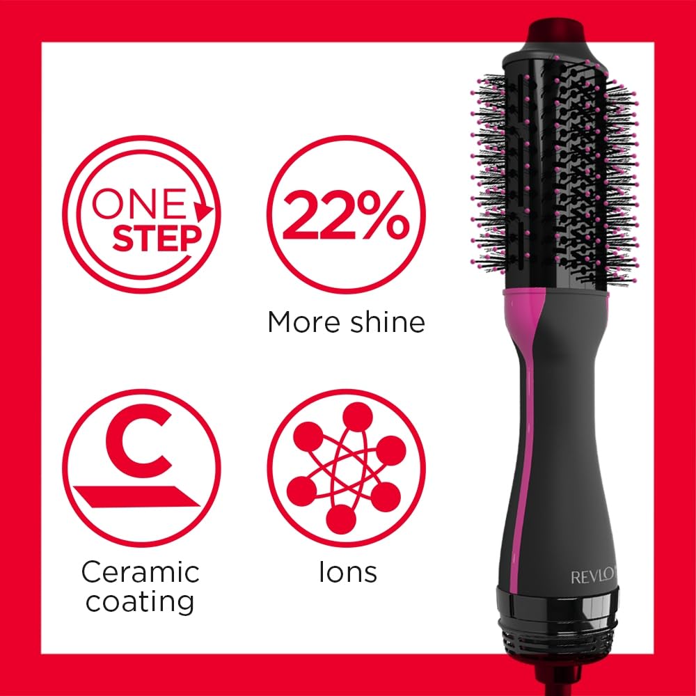 Revlon Salon One-Step Hair Dryer & Volumiser with Sectioning Comb