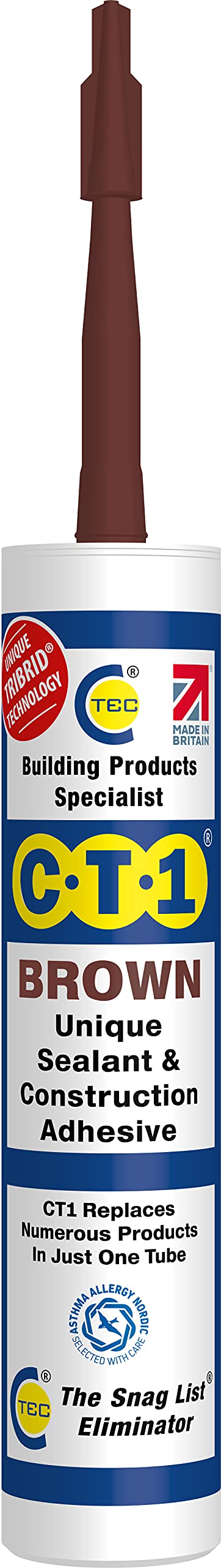 CT1 White TRIBRID® Multi Purpose Sealant & Adhesive - 290ml