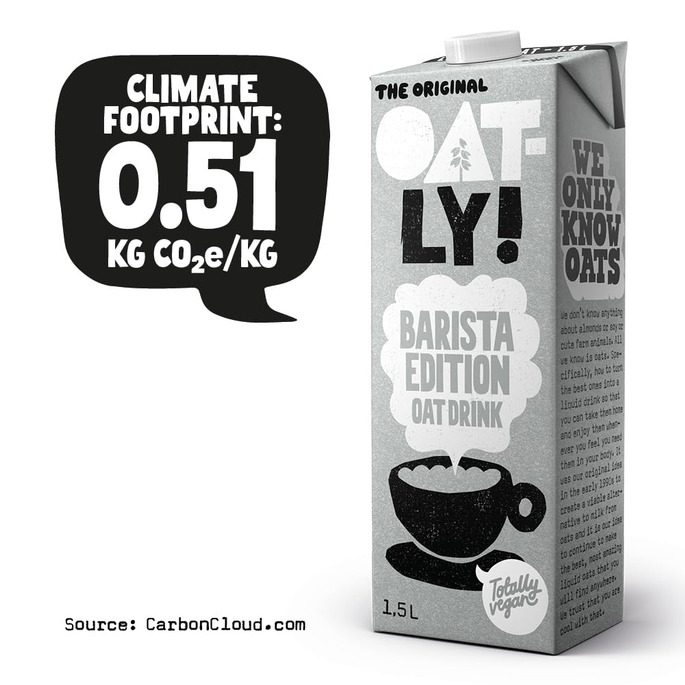 Oatly Barista Oat Drink Long Life 6x1Litre