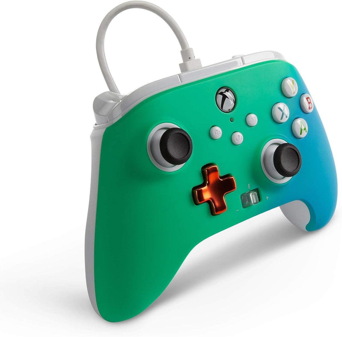 PowerA Enhanced Wired Controller for Xbox Series X|S – Seafoam Fade (Amazon Exclusive)