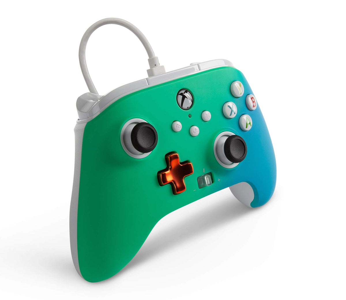 PowerA Enhanced Wired Controller for Xbox Series X|S – Seafoam Fade (Amazon Exclusive)