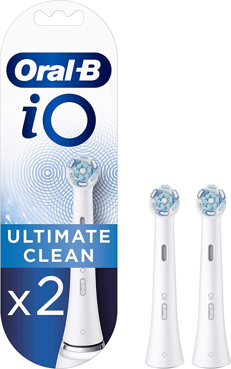 Oral-B iO Series Ultimate Clean Electric Toothbrush Heads, 8 Count, Black