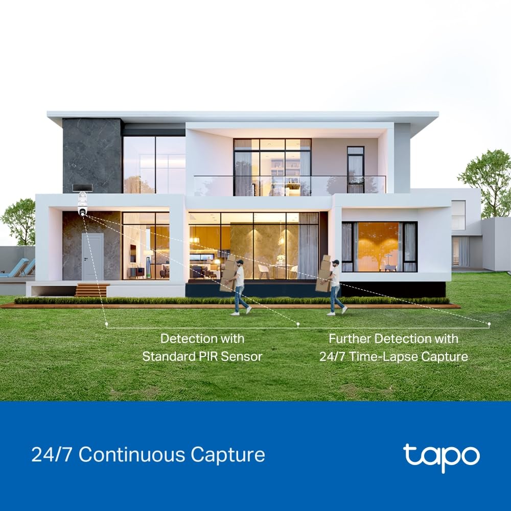 Tapo TC90 KIT 2K 3MP Solar Pan/Tilt Outdoor Security Camera Wireless