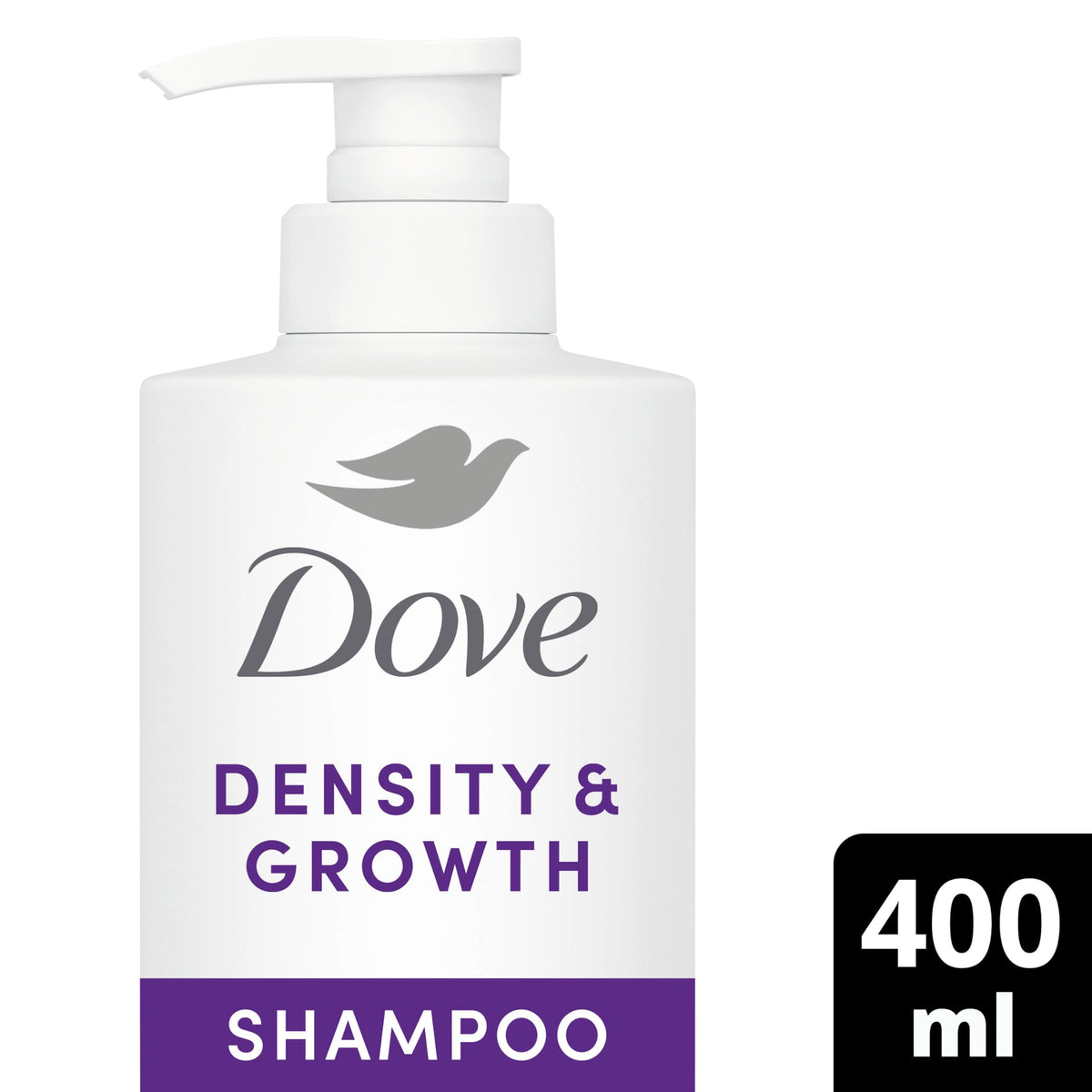 Dove scalp + hair therapy Density & Growth¹ Shampoo hair care with Amino Complex, Zinc and Biotin for up to 90% less hair fall* 250 ml