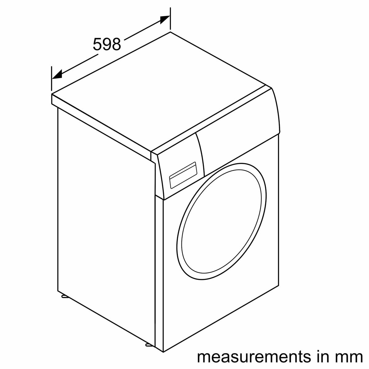 Bosch Series 6 WGJ25400GB Washing Machine, 10kg, 1400rpm, Energy Rating A, Freestanding, White