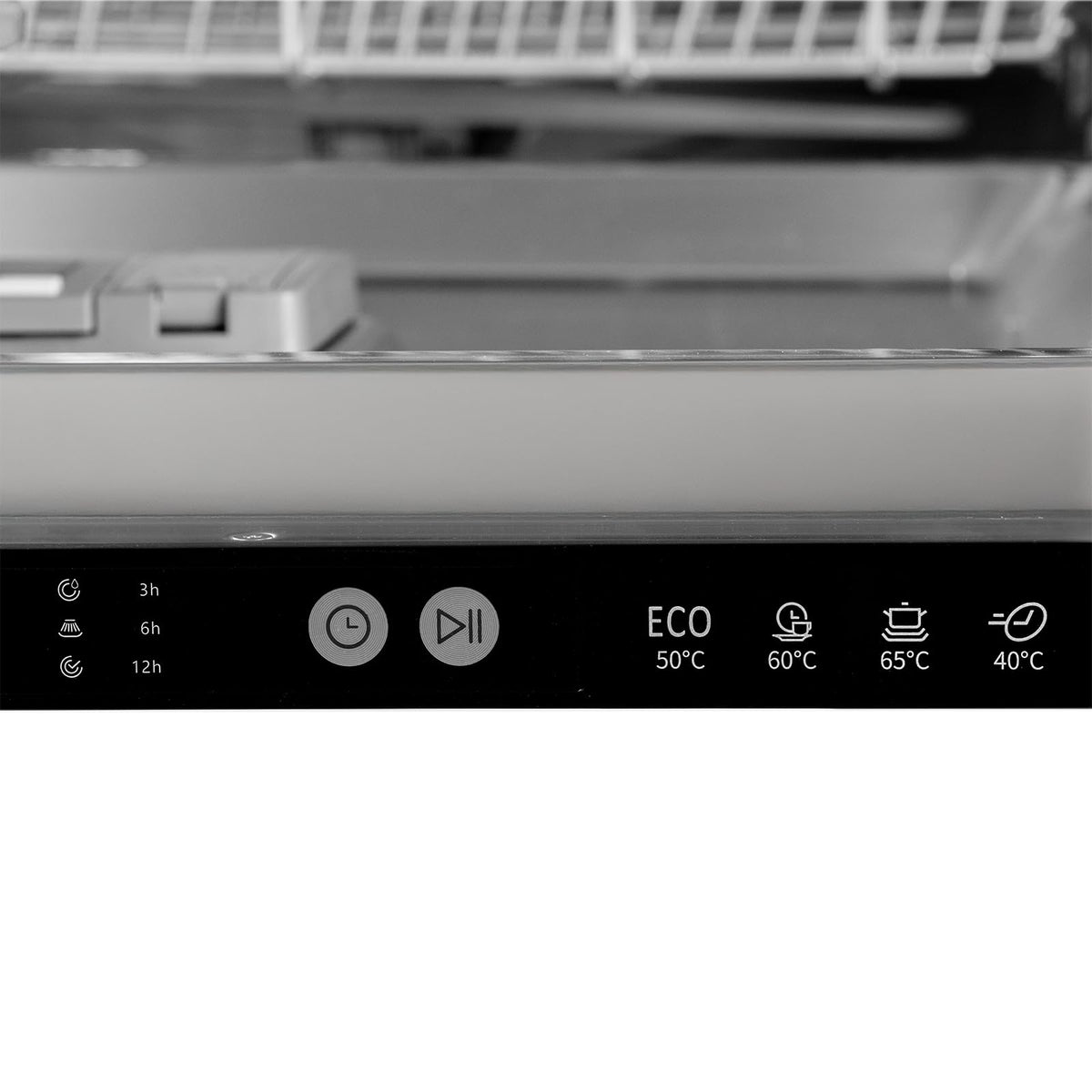 SIA SBID459 Integrated Dishwasher, Slimline 45cm Width, 9 Place Settings, Delay Start, 4 Programs, 29 Minute Quick Wash