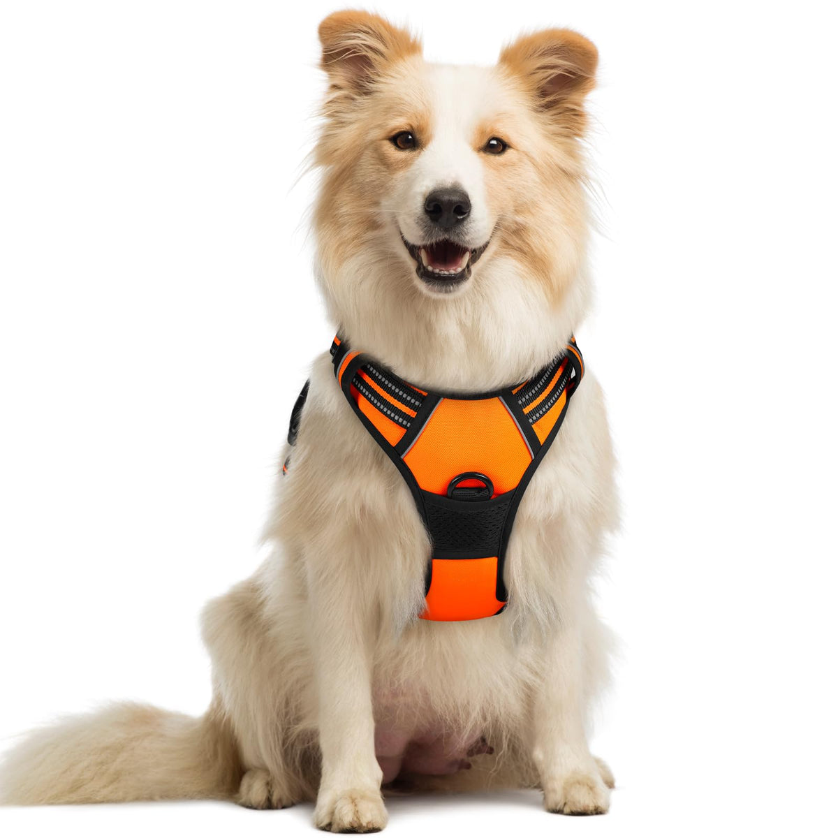 rabbitgoo Dog Harness Large Dog, No Pull Vest with Front Clip & Handle
