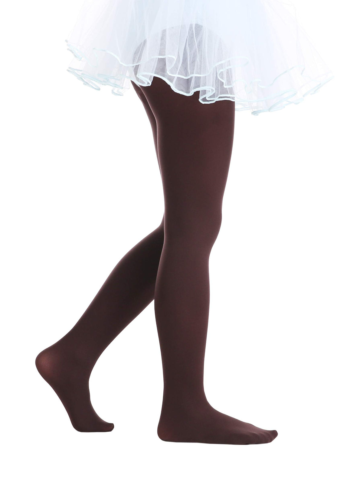 EVERSWE Girls Semi Opaque Tights, 40D Microfiber Tights