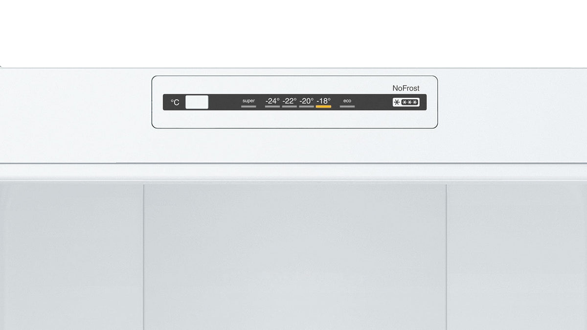 Bosch Series 2 KGN27NLEAG Fridge Freezer, NoFrost, Stainless Steel
