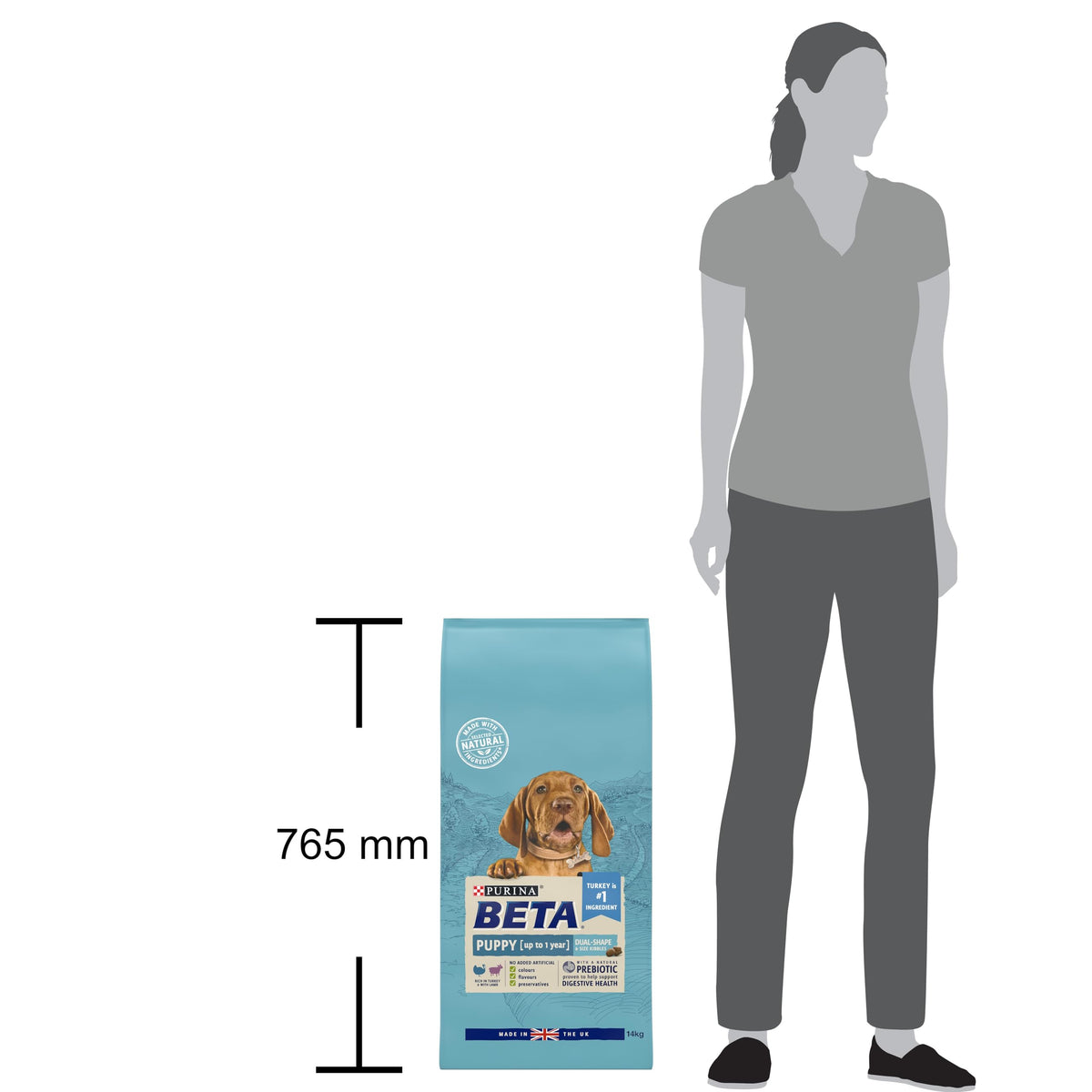 BETA Adult Sensitive Salmon Dry Dog Food 14kg