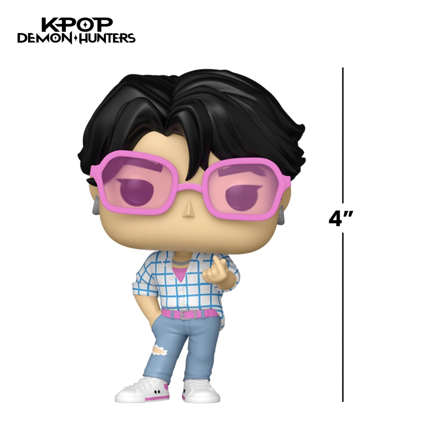 Funko Pop Animation: KPop Demon Hunters - Jinu - 1-6 Odds for Rare Chase Variant - Collectable Vinyl Figure - Gift Idea - Official Merchandise - Toys for Kids and Adults