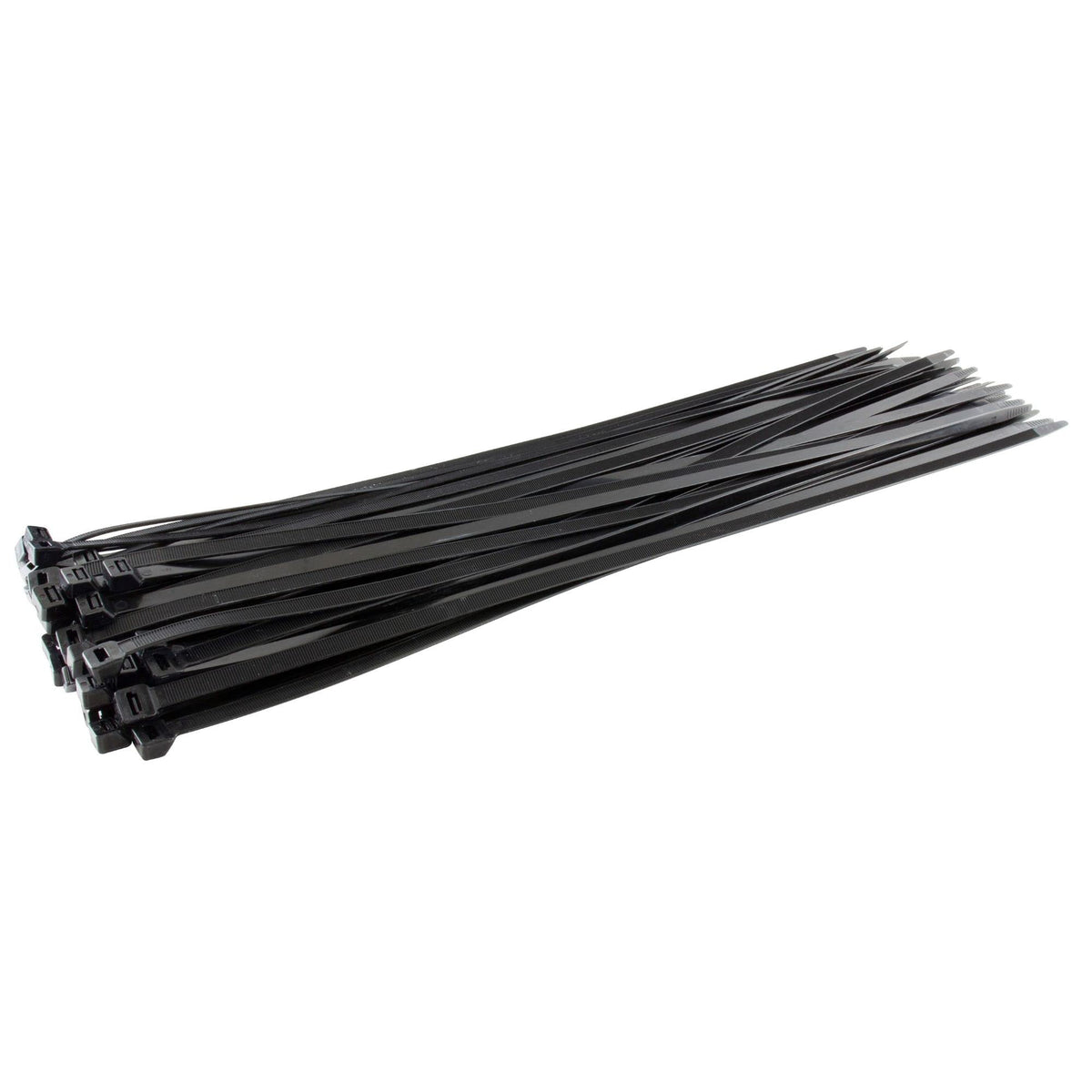 Gocableties Small Silver Cable Ties, 100mm x 2.5mm, Pack of 100, 4” Premium Nylon Zip Ties, Plastic Tie Wraps, Secure Self-Locking Mechanism, for Home, Garden, Office and DIY