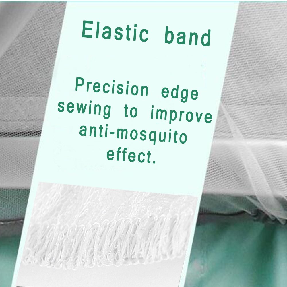 Pram Net, Universal Mosquito Fly Bug Insect Net Protection Cover for Buggy Carrycot Bed Stroller Bassinet Basket Jogger Travel Cot