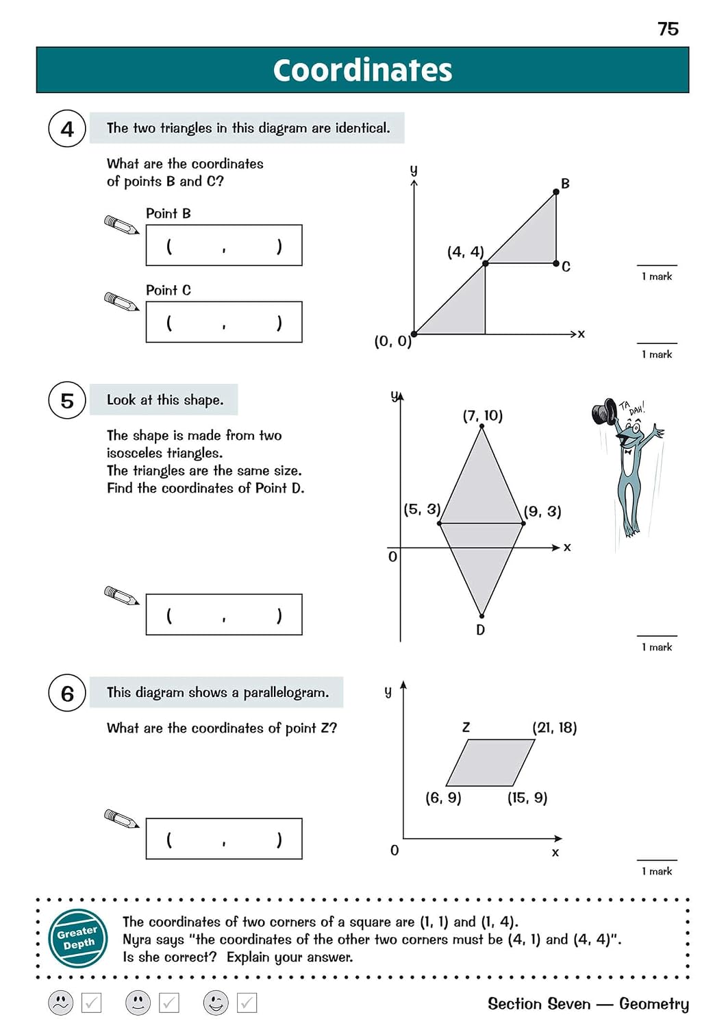 KS2 Maths Year 6 Targeted Question Book: great for SATS practice (CGP Year 6 Maths)