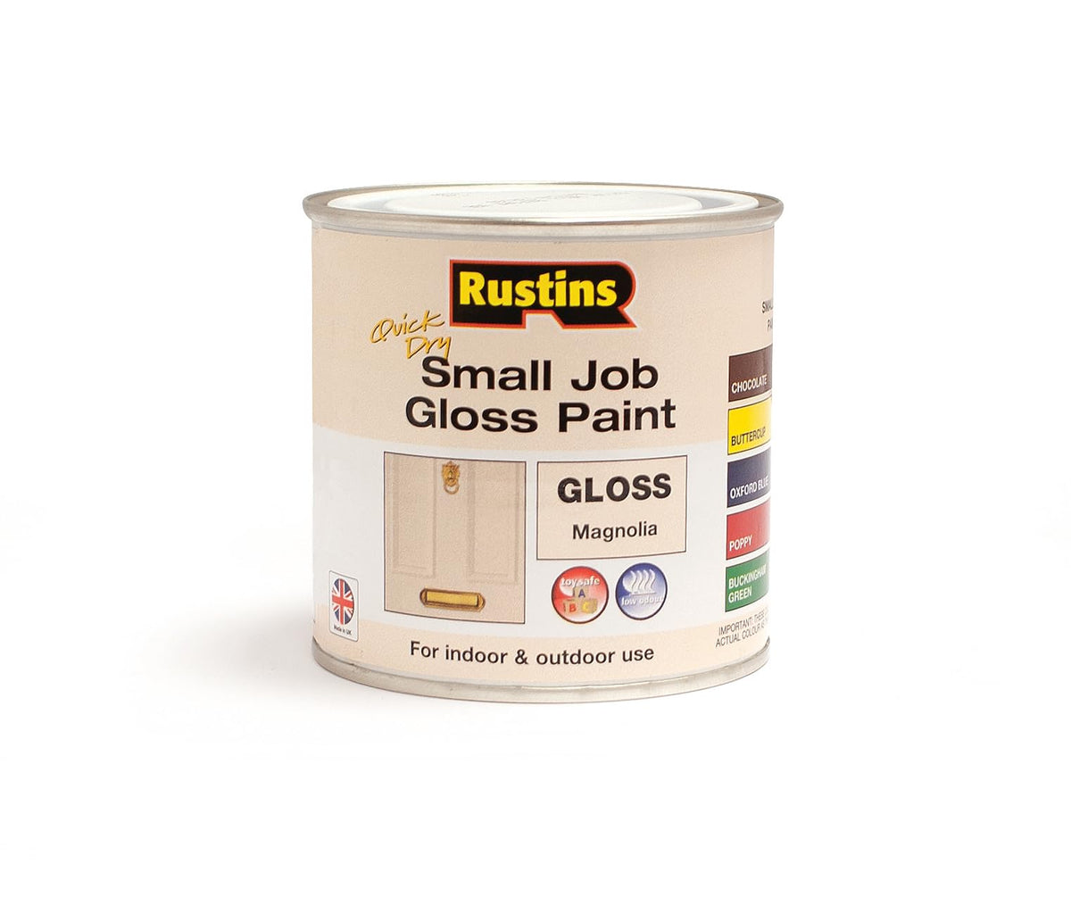 RUSTINS Small Job Satin Paint Chocolate 250ml