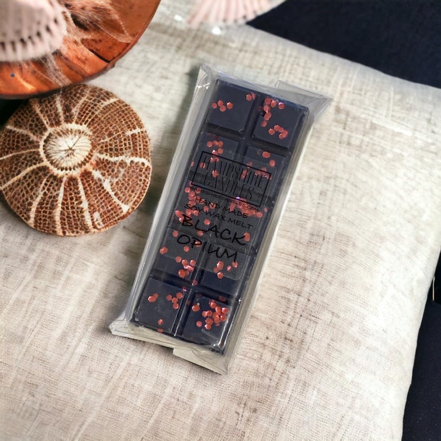 Dark Opium Wax Melts | Highly Scented | Natural Soy Wax | Handmade Snap Bar