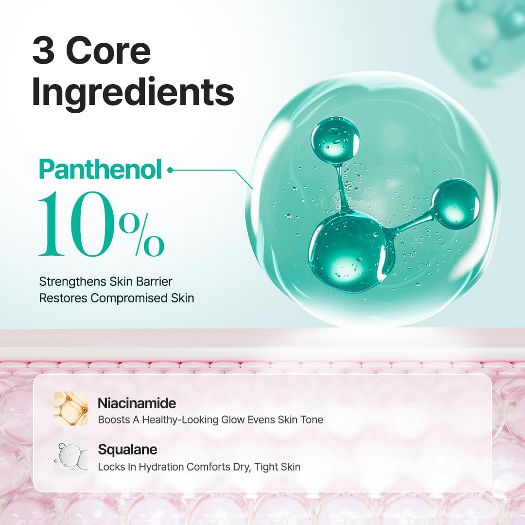 PURITO Panthenol 10% Cream for Sensitive Skin, 100mL