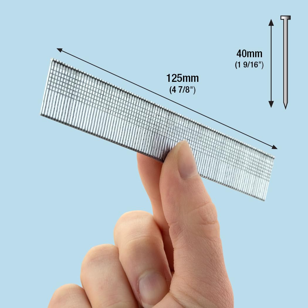Tacwise 0401 Galvanised Brad Nails Type 18G / 50 mm, Pack of 5000