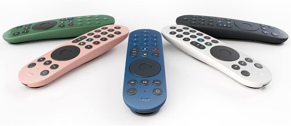 Sky Glass and Sky Stream TV Remote - Dusky Pink