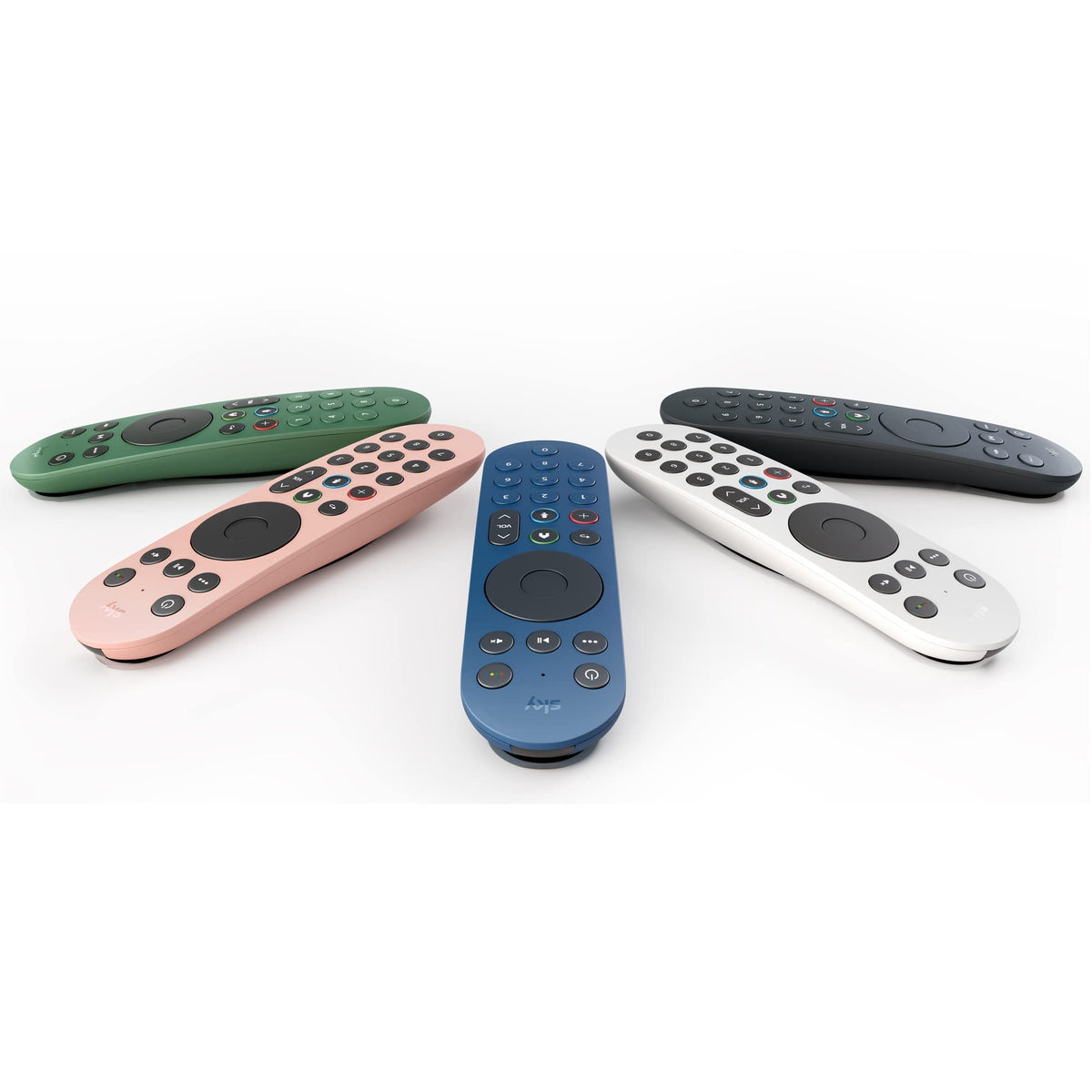 Sky Glass and Sky Stream TV Remote - Dusky Pink
