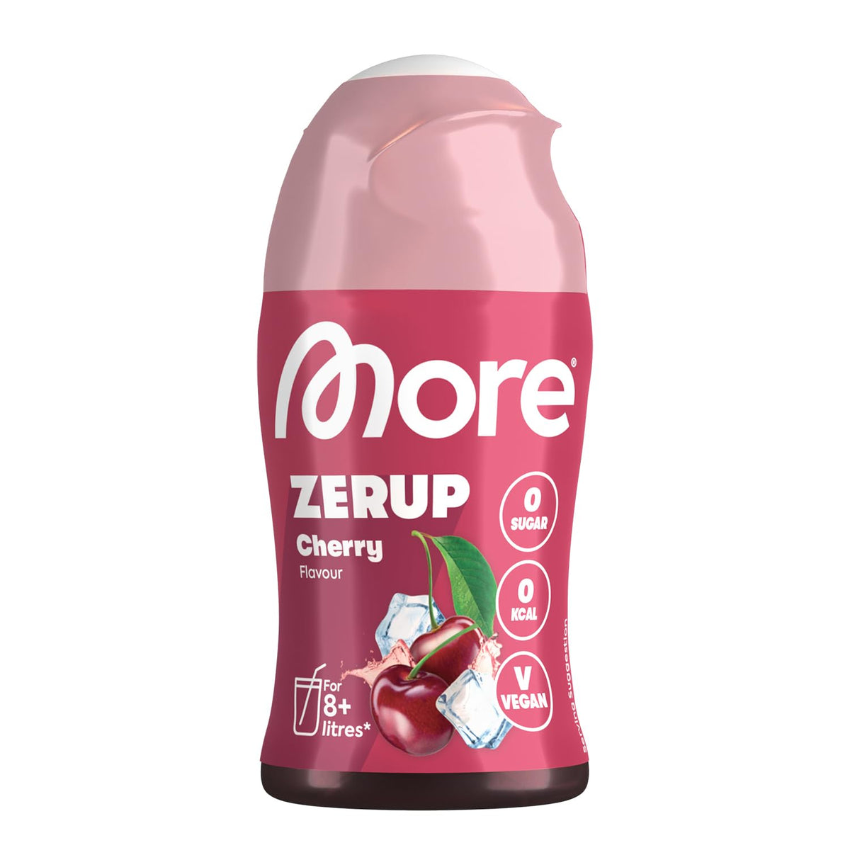 MORE Zerup, Zero Calorie Syrup with Real Fruit Extracts, Peach Iced Tea