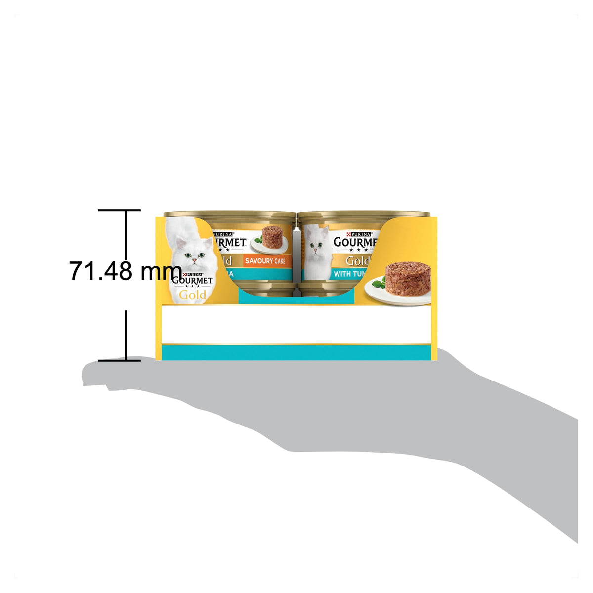 Gourmet Gold Cat Food Savoury Cake with Tuna 85g