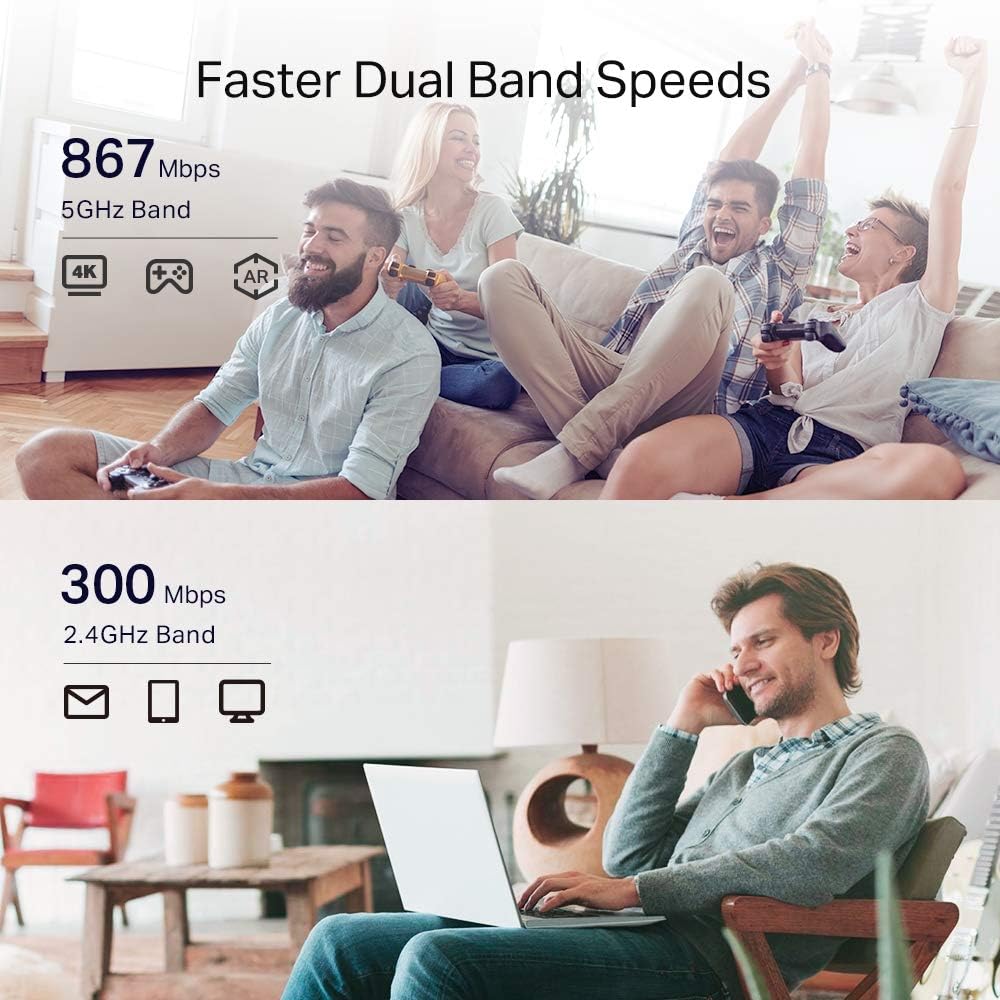 TP-Link RE330 AC1200 WiFi Extender Booster WiFi Booster