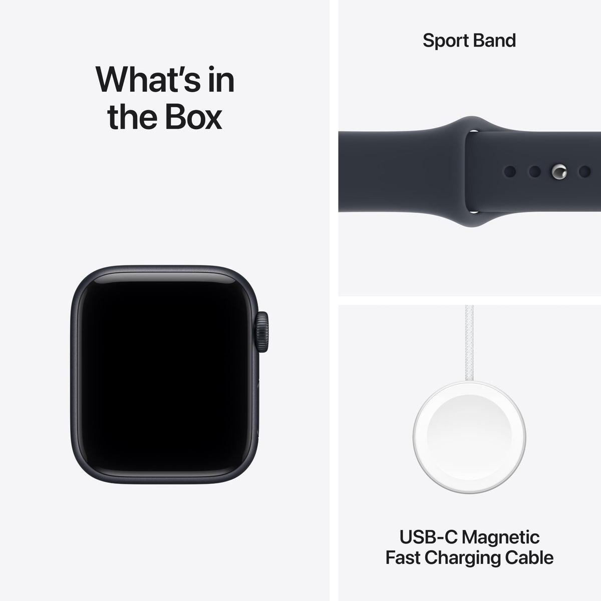 Apple Watch SE 3 GPS 40mm Smartwatch with Starlight Aluminium Case with Starlight Sport Band M/L. Fitness and Sleep Trackers, Heart Rate Monitor, Always-On Display, Water Resistant