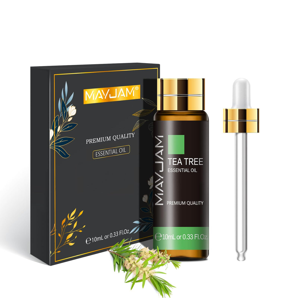 MAYJAM Peppermint Essential Oil 100ML - Premium Diffuser Oil