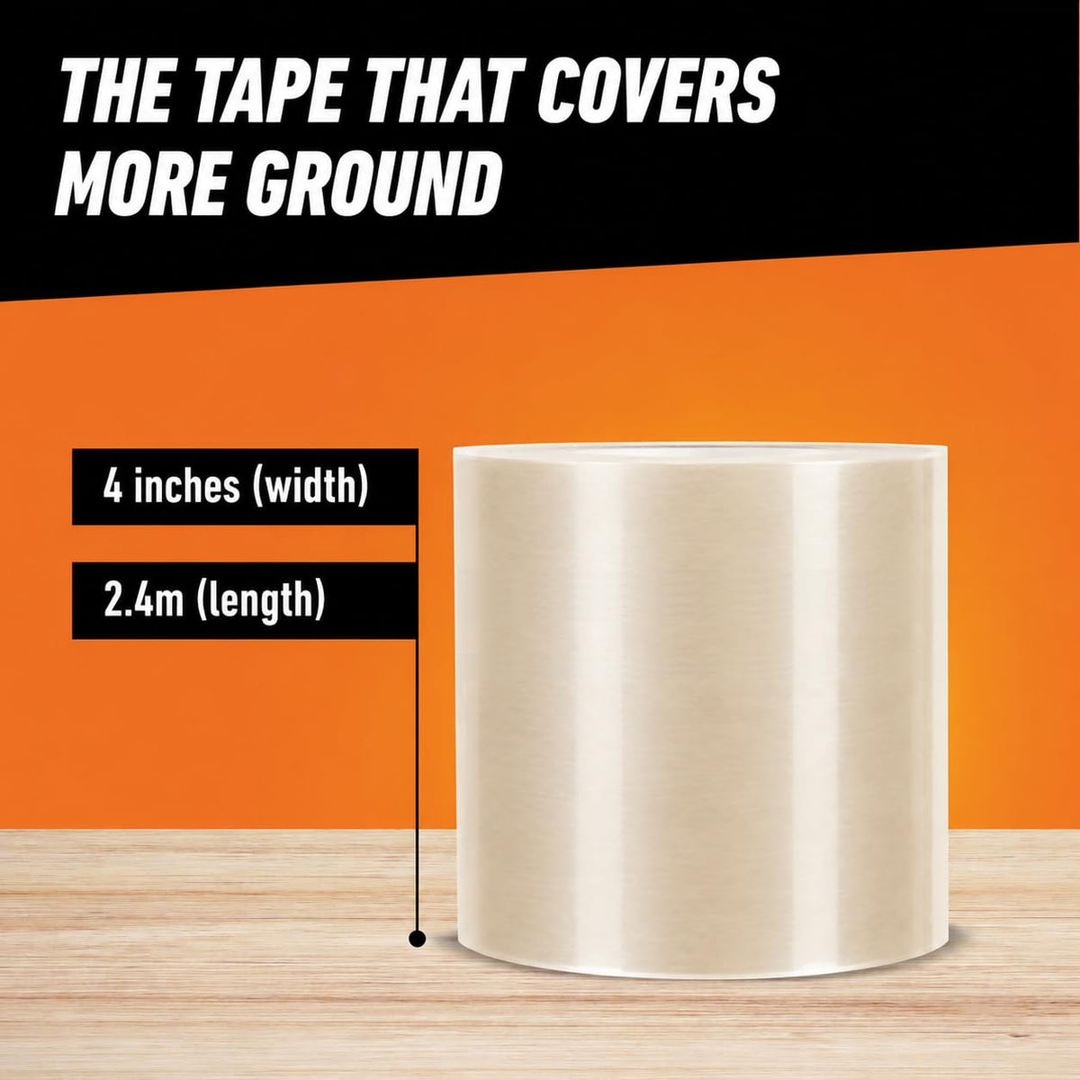 Gorilla Waterproof Patch & Seal Tape Black 3m