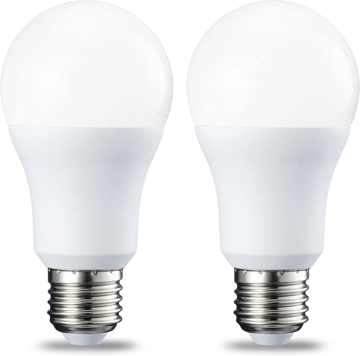 Amazon Basics LED E27 Screw Bulb,10W (Equivalent to 75W), Warm White, Non Dimmable - (Pack of 2)